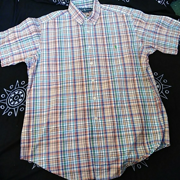 MENS RALPH LAUREN CLASSIC FIT S/SLEEVE SIZE L - Picture 2 of 4